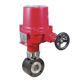 Bonomi EXME722V17 with 722V17 Flanged Wafer Ball Valve and Actuator