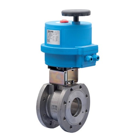 Bonomi 8E076 with 720016 Wafer Ball Valve and Electric Actuator