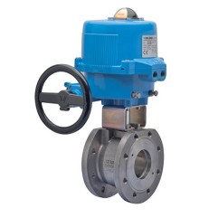 Bonomi M8E076 with 720016 Wafer Ball Valve and Electric Actuator