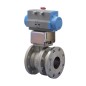 Bonomi 8P0179 with Valpres 762000 Ball Valve Split body Carbon steel ANSI 150 Fire Safe and Double Acting Pneumatic Actuator