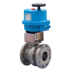 Bonomi 8E085 with 762000 Split-Body Ball Valve and Electric Actuator