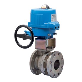 Bonomi M8E085 with 762000 Split-Body Ball Valve and Electric Actuator