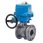 Bonomi M8E766000 with Valpres 766000 Split-Body ball Valve ANSI 150 S-Steel Fire Safe and Valbia Electric Actuator Metal