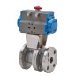 Bonomi 8P68J000 with Valpres 68J000 Split-Body ball Valve ANSI 150 S-Steel Fire Safe and Double Acting Pneumatic Actuator