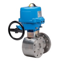 Bonomi M8E077 with 776018 3-way Ball Valve SS and Electric Actuator