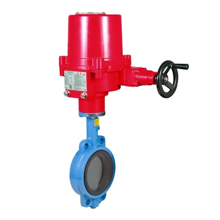 Bonomi EXME530S with 530S Wafer body Butterfly Valve and Actuator