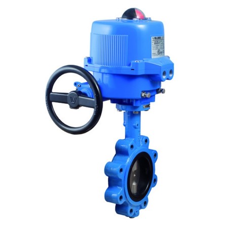 Bonomi MEN501S with N501S Lug Flanged Butterfly Valve and Actuator