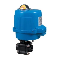 Bonomi M8E630LLV with 630LL V Ball Valve and Electric Actuator