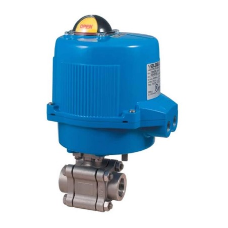 Bonomi M8E630LLV with 630LL V Ball Valve and Electric Actuator