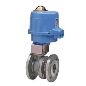 Bonomi  M8E760195V with 760195V V Ball Valve and Electric Actuator