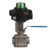 Bonomi 730LL LS2-B-EX package with 730LL HP Ball Valve Full Port S-Steel NPT 2160 psi and LS2-B-EX Explosion Proof Limit Switch