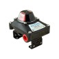 Bonomi N500S-LS2 con Ghibson N500S válvula mariposa Wafer Acero inox. Certificación NSF asientos EPDM y interruptor límite LS2-B