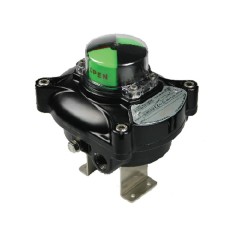 Bonomi N500S LS2-EX Ghibson N500S válvula mariposa Wafer Acero inoxidable calidad alimentaria NSF y interruptor límite LS2-B-EX