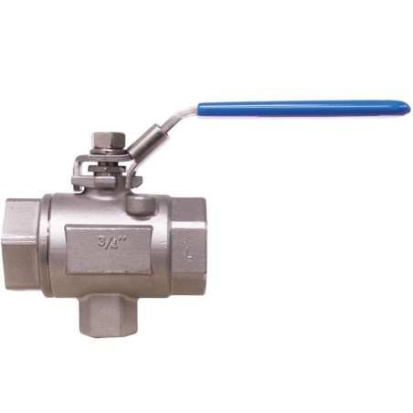 Bonomi 511SL Full Port Safety Exhaust Ball Valve Stainless Steel