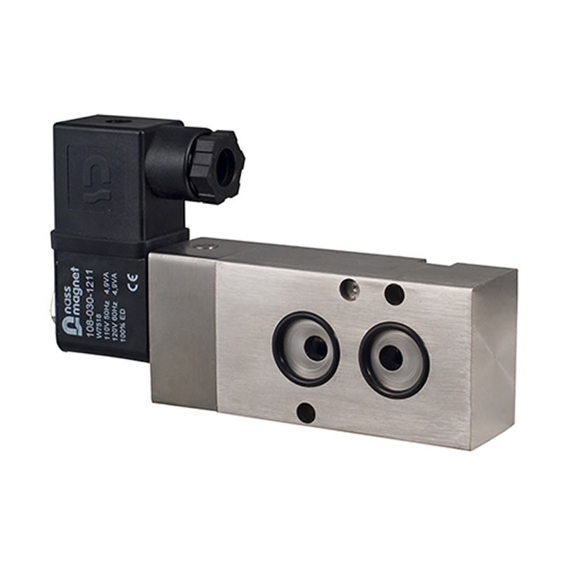 Bonomi SSNMR1 Solenoid Namur Valve 4-Way DIN or Conduit Connection with Voltage Options