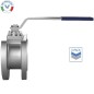 Valpres 721V16 Ball Valve V-Stem Packing Stainless Steel Full Port Wafer Style Flanged ANSI 150