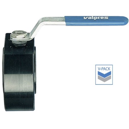 Valpres 722V17 Carbon Steel ANSI class 150 Flanged Wafer Ball Valve