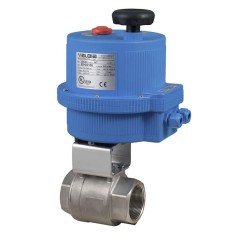 Bonomi 8E0226 with 7700LL Full Port Welded Ball Valve and Actuator