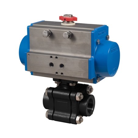 Bonomi 8P0634 with 632LL Carbon Steel Ball Valve BW and DA Actuator