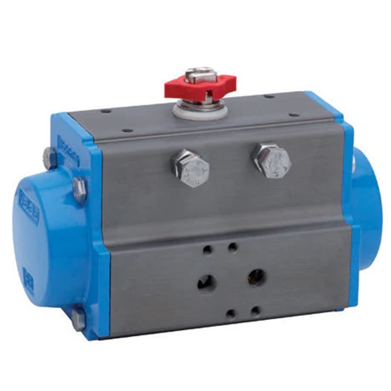 Valbia 82DA1307 Model DA32V Double Acting Pneumatic Actuator with Viton seals and Hard anodized Extruded Aluminum Body