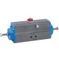 Valbia 83DA0710 Model DA52V-180 Double Acting Pneumatic Actuator 0°-180° Rotation Metric Hard anodized Extruded Aluminum Body