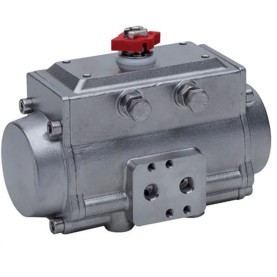 Valbia 84DA12310 SSDA52V Actuador neumático Doble Efecto Acero Inox.