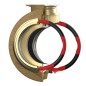 Jomar JP-100G-IH Lead Free Brass Ball Valve 2 Piece Full Port with Press Connection Insulated Handle 250 WOG