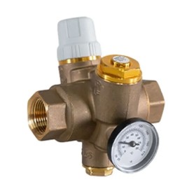 Jomar TB-130G Lead Free Brass Thermostatic Balancing Valve 150 CWP