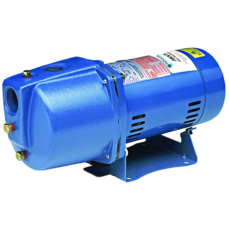 Goulds JRS10 Bomba chorro para pozo poco profundo 1 HP Flujo hasta 27 GPM Monofásico 115/230V NPT 1 1/4 succión 1” descarga