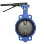 Bonomi N500S Wafer style Butterfly Valve ANSI 150 Flanged with EPDM seats Epoxy Coated Cast Iron Body CF8M SS disc NSF Certified