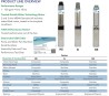 Goulds 5HS05412C Submersible Pump S-Steel With Control Box 4” 1 Phase 3 Wire 230 Volts 1/2 HP 12 Stages 5 GPM NPT 1¼ discharge