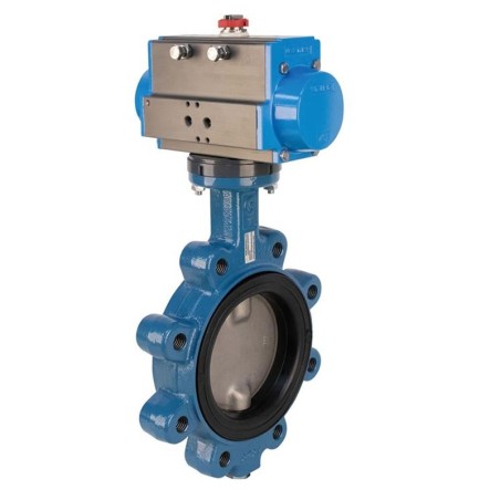 Bonomi SR541S with 541S Lug Butterfly Valve and Pneumatic Actuator