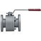 Bonomi Penta AP60CS Válvula bola Cuerpo dividido acero al carbono brida ANSI 300 bidireccional 2 vías para alta temperatura