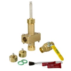 Jomar 800-107ADD 1 1/2" Emergency Shutoff Brass Valve