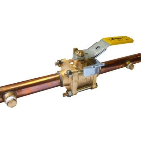 Jomar S-675-DGP-4B Válvula bola para gas médico purificada oxígeno 600 WOG