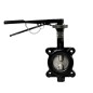 Jomar BFV-LUG EPDM Butterfly Valve Lug Style NSF Epoxy-Coated Ductile Iron Body S-Steel Disc ISO 5211 Mounting Flange