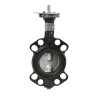 Jomar BFV-Wafer EPDM Válvula mariposa estilo lug cuerpo hierro dúctil recubierto epoxi disco acero inox. montaje ISO 5211