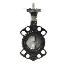 Jomar BFV-Wafer PTFE Butterfly Valve Wafer Epoxy-Coated Ductile Iron