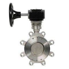 Jomar HPBFV-600-SS-300-GO Lug HP Butterfly Valve S-Steel ANSI 300