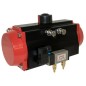 Jomar JV-100-DA Actuador neumático doble efecto diseño piñón giratorio topes recorrido dobles cuerpo AI extruido anodizado