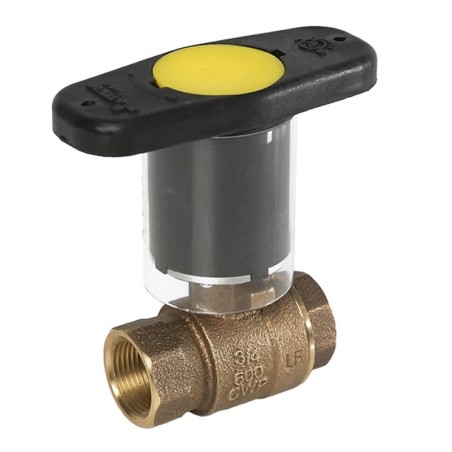 Jomar T-200CSSG-IH Bronze Ball Valve Lead Free 2 Piece Full Port NPT