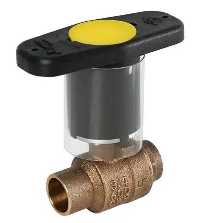 Jomar S-200CSSG-IH Bronze Ball Valve Lead Free 2 Piece Full Port Solder