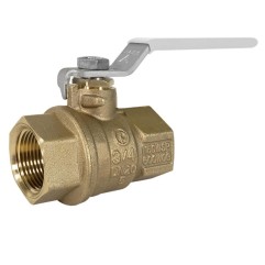 Jomar T-100CSSG Válvula bola bronce sin plomo 2 piezas puerto completo