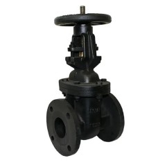Jomar F-361 Cast Iron Gate Valve with Rising Stem Solid Wedge Bolted