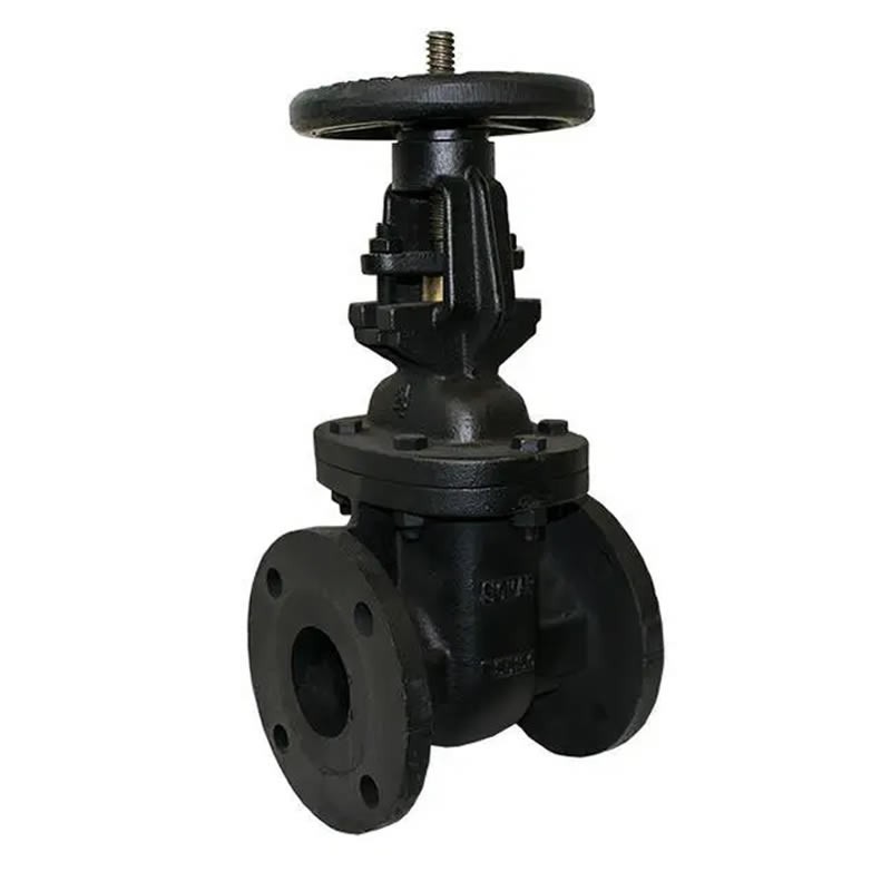 Jomar F-361 Cast Iron Gate Valve with Rising Stem Solid Wedge Bolted Bonnet Outside Screw and Yoke OS&Y Class 125 Flange