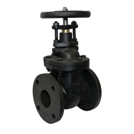 Jomar F-351 Cast Iron Gate Valve Non-Rising Stem Solid Wedge Bolted