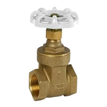 Jomar T-301G Lead Free Gate Valve non Rising Stem Solid Wedge Threaded
