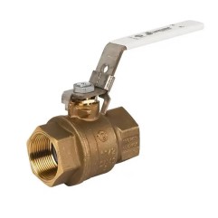 Jomar T-100CSSG-LH Bronze Ball Valve Lead Free 2 Piece Threaded