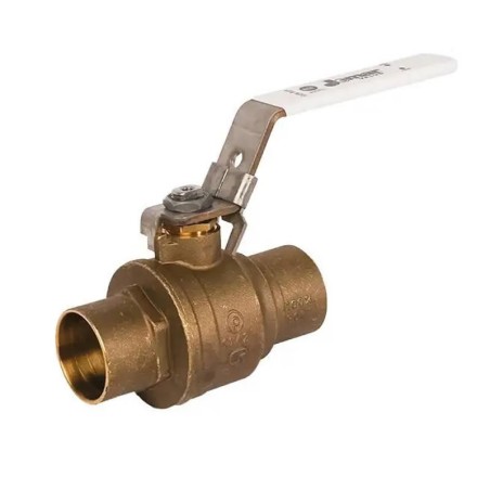 Jomar S-100CSSG-LH Lead Free Bronze Ball Valve 2 Piece Solder