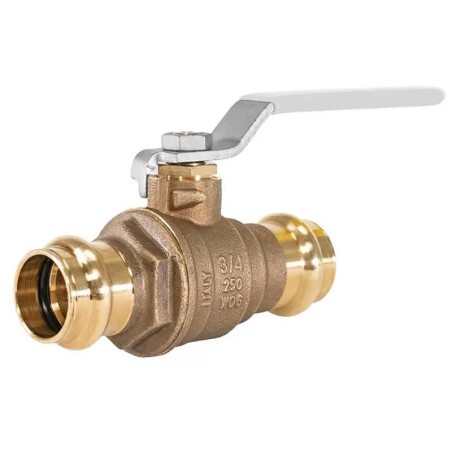 Jomar JP-100G Lead Free Bronze Ball Valve 2 Piece Press Connection
